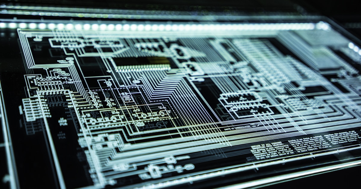 Notepad++ code editor with cybersecurity warning overlay