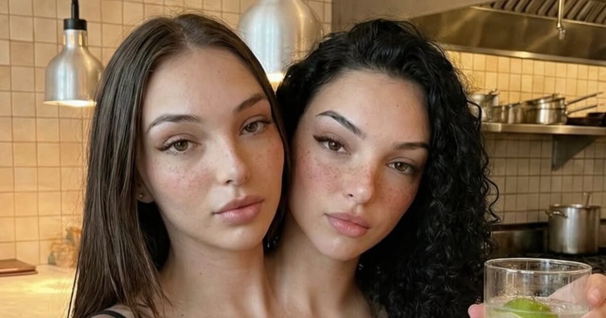 AI-generated influencer detection concept